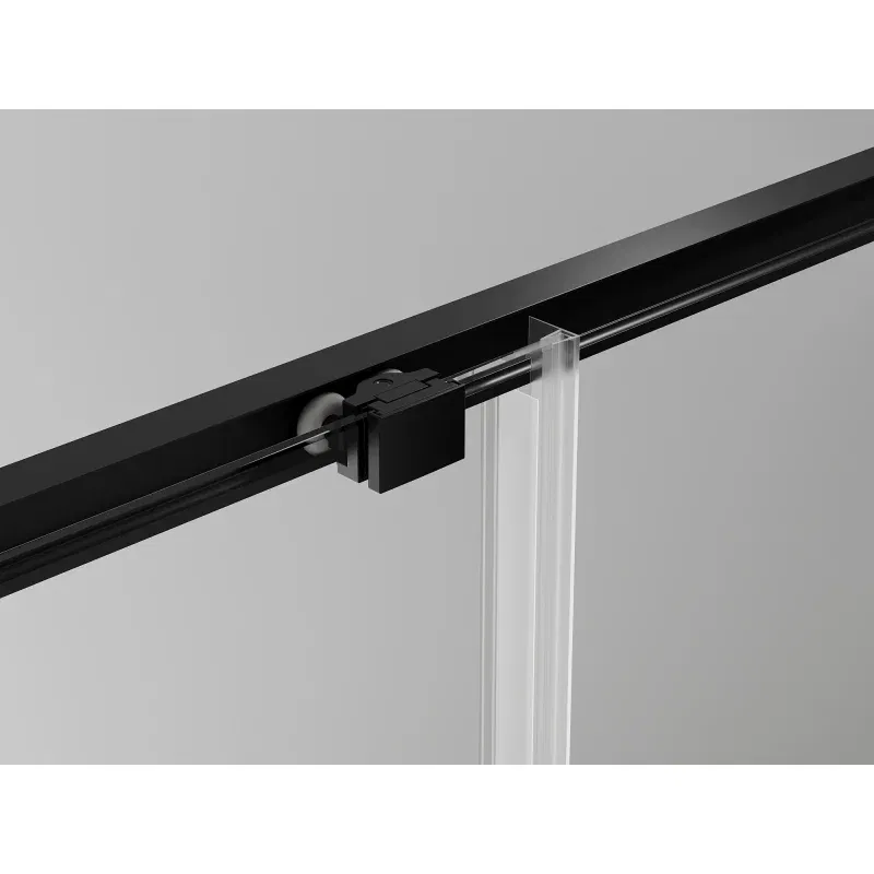 Mexen Exo Sliding Shower Cabin 95 x 85 cm, Transparent, Black - 8151-095-085-70-00