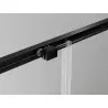 Mexen Exo Sliding Shower Cabin 95 x 85 cm, Transparent, Black - 8151-095-085-70-00