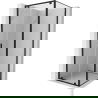 Mexen Exo shower enclosure swing 90 x 90 cm, transparent, black - 8182-090-090-70-00