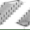 Mexen Exo pivot shower enclosure 100 x 95 cm, transparent, black - 8182-100-095-70-00