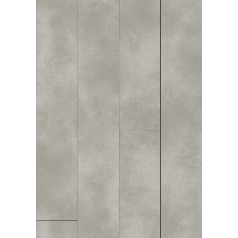Mexen Imperial Grey Vinyl Panels 1227 x 187 mm LVT Dryback 2.5 mm, PVC Base, 4 V-Groove, Concrete - F1354-1227-187-255-4V1-01