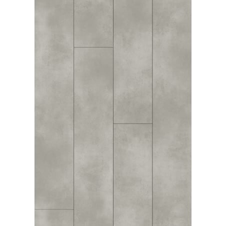 Mexen Imperial Grey Vinyl Panels 1227 x 187 mm LVT Dryback 2.5 mm, PVC Base, 4 V-Groove, Concrete - F1354-1227-187-255-4V1-01