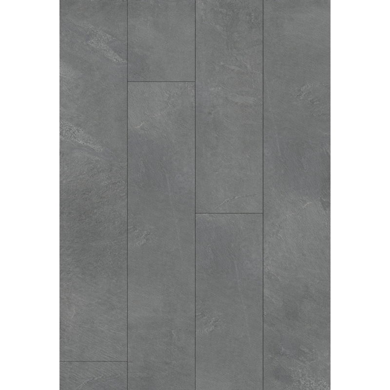 Mexen Grey Dark Vinyl Panels 1227 x 187 mm LVT Dryback 2.5 mm, PVC Underlay, 4 V-Groove, Slate - F1359-1227-187-255-4V1-01