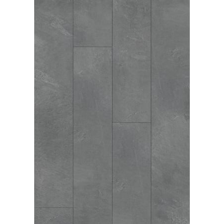 Mexen Grey Dark vinyl panels 1227 x 187 mm LVT Dryback 2.5 mm, PVC backing, 4 V-Groove, Slate - F1359-1227-187-255-4V1-01