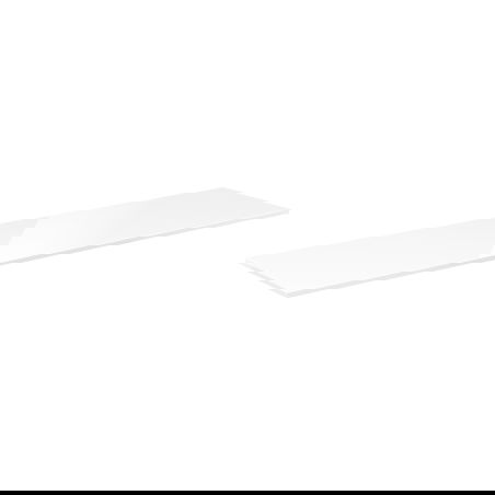 Mexen Uni countertop 180 cm, white gloss - 91AXX-1804-464-18-00