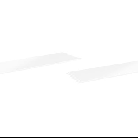 Mexen Uni Countertop Slab 200 cm, White Matte - 91AXX-2004-464-18-01