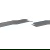 Mexen Uni countertop slab 180 cm, matte graphite - 91AXX-1804-464-18-66
