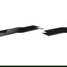 Mexen Uni shelf countertop 200 cm, black gloss - 91AXX-2004-464-18-70