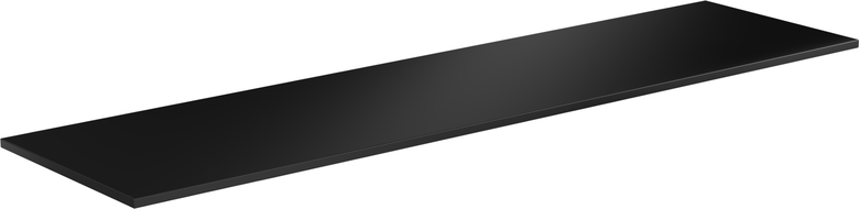 Mexen Uni countertop panel 170 cm, matte black - 91AXX-1704-464-18-71