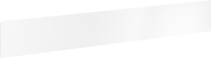 Mexen Orio front of bathroom cabinet body 120 x 20 cm, white matte - 91A10-1200-235-1-01