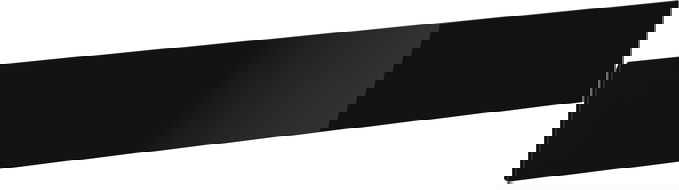 Mexen Orio Front for Bathroom Cabinet Body 120 x 20 cm, Black Gloss - 91A10-1200-235-1-70