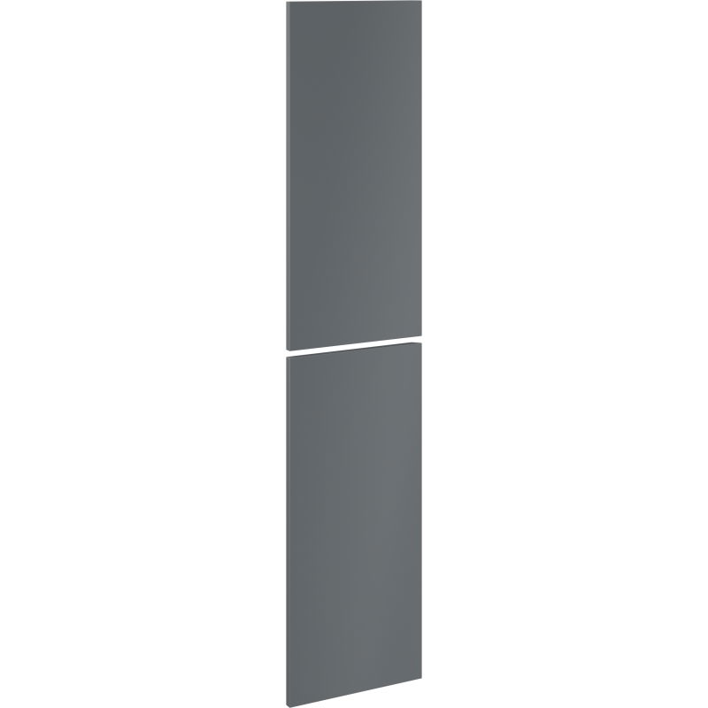 Mexen Orio front for bathroom cabinet body 35 x 80 cm (2 pieces), matte graphite - 91A11-1600-300-2-66