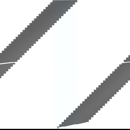 Mexen Orio front for bathroom cabinet body 35 x 80 cm (2 pieces), matte graphite - 91A11-1600-300-2-66