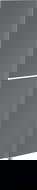 Mexen Orio Cabinet Front for 35 x 80 cm Bathroom (2 pcs), Matte Graphite - 91A11-1600-300-2-66