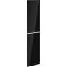 Mexen Orio cabinet body front for bathroom cabinet 35 x 80 cm (2 pcs.), black gloss - 91A11-1600-300-2-70