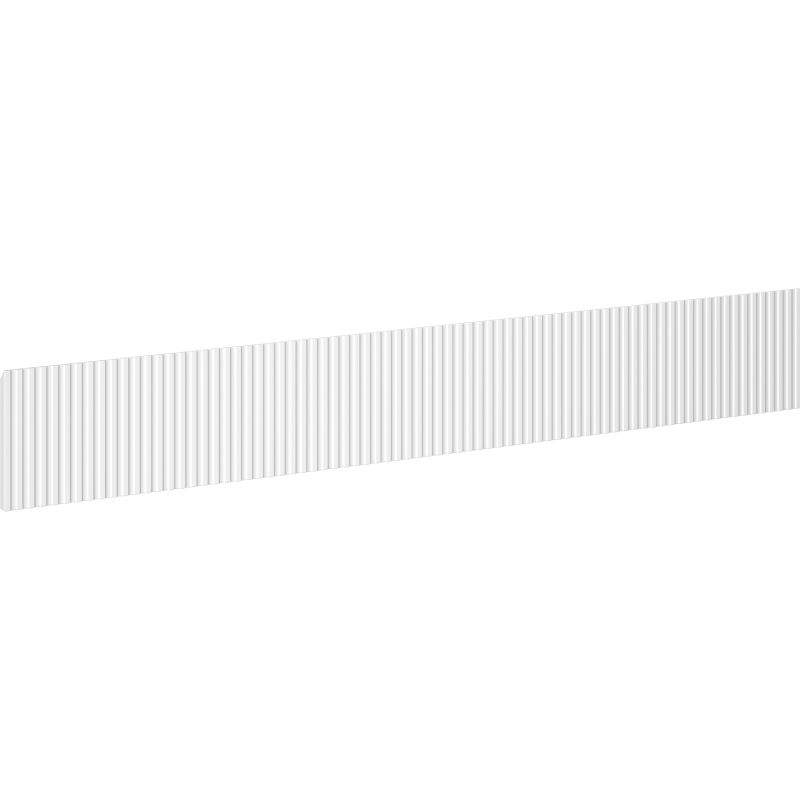 Mexen Rivel grooved front for bathroom cabinet body 140 x 20 cm, white matt - 91A20-1400-235-1-01