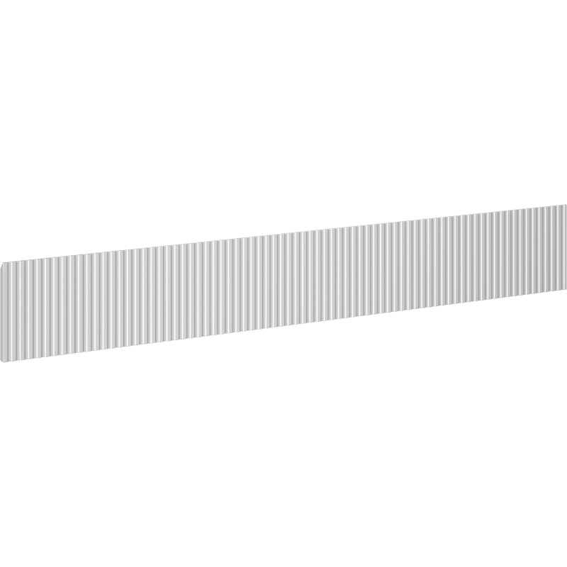 Mexen Rivel grooved front for bathroom cabinet body 140 x 20 cm, grey matte - 91A20-1400-235-1-62