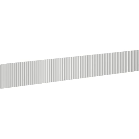 Mexen Rivel grooved front for bathroom cabinet body 160 x 20 cm, grey matte - 91A20-1600-235-1-62