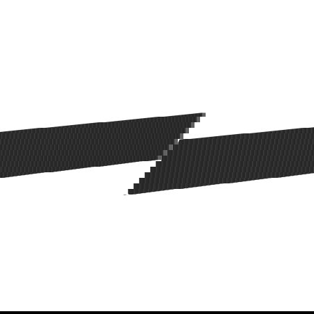Mexen Rivel grooved front for bathroom cabinet 140 x 20 cm, black matte - 91A20-1400-235-1-71