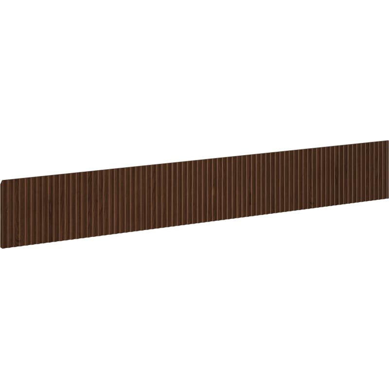 Mexen Rivel grooved front for bathroom cabinet body 160 x 20 cm, walnut - 91A20-1600-235-1-86
