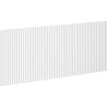 Mexen Rivel grooved front for bathroom cabinet body 80 x 43.5 cm, matte white - 91A20-0800-470-1-01