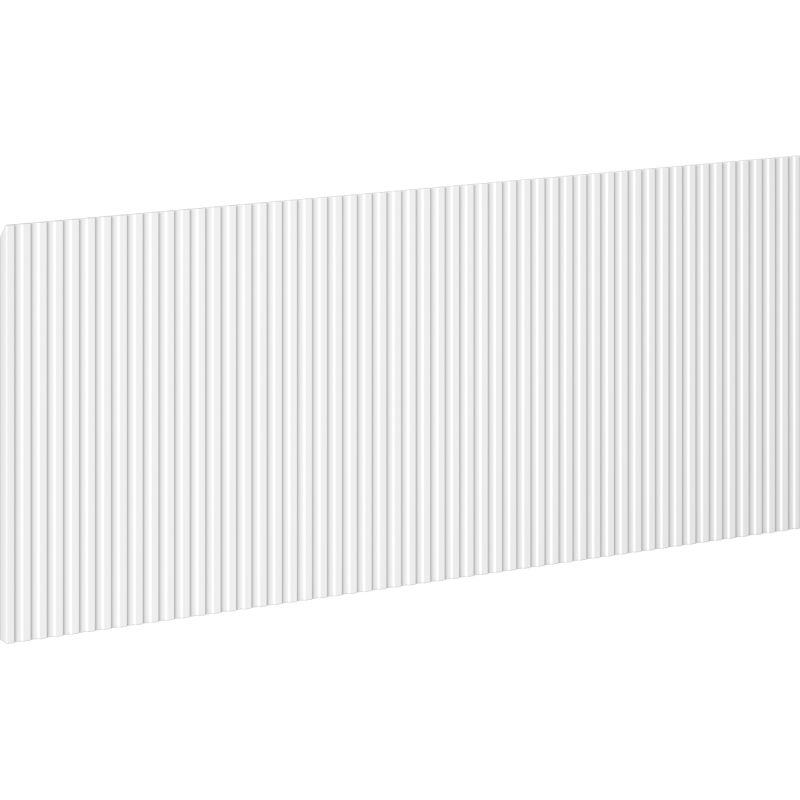 Mexen Rivel ribbed front for bathroom cabinet body 100 x 43.5 cm, white matte - 91A20-1000-470-1-01