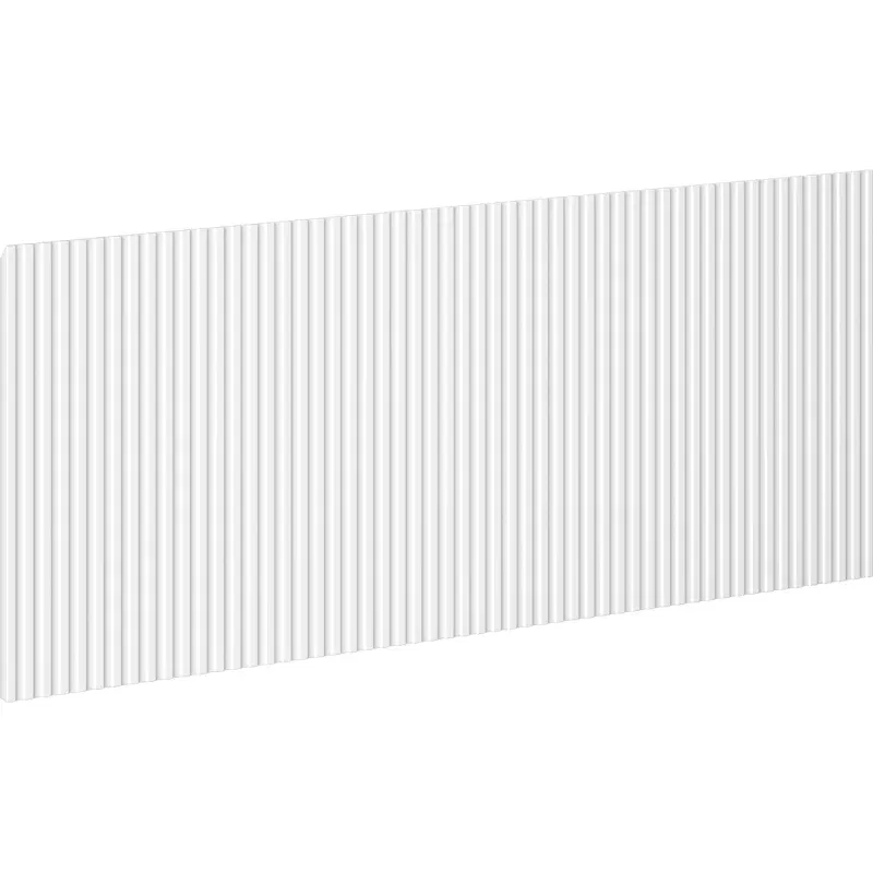 Mexen Rivel grooved front for bathroom cabinet body 120 x 43.5 cm, matt white - 91A20-1200-470-1-01
