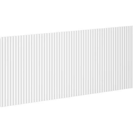 Mexen Rivel grooved front for bathroom cabinet body 120 x 43.5 cm, matt white - 91A20-1200-470-1-01