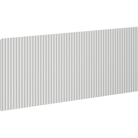 Mexen Rivel fluted front for bathroom cabinet body 80 x 43.5 cm, gray matte - 91A20-0800-470-1-62
