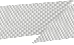 Mexen Rivel grooved front for bathroom cabinet 90 x 43.5 cm, grey matte - 91A20-0900-470-1-62