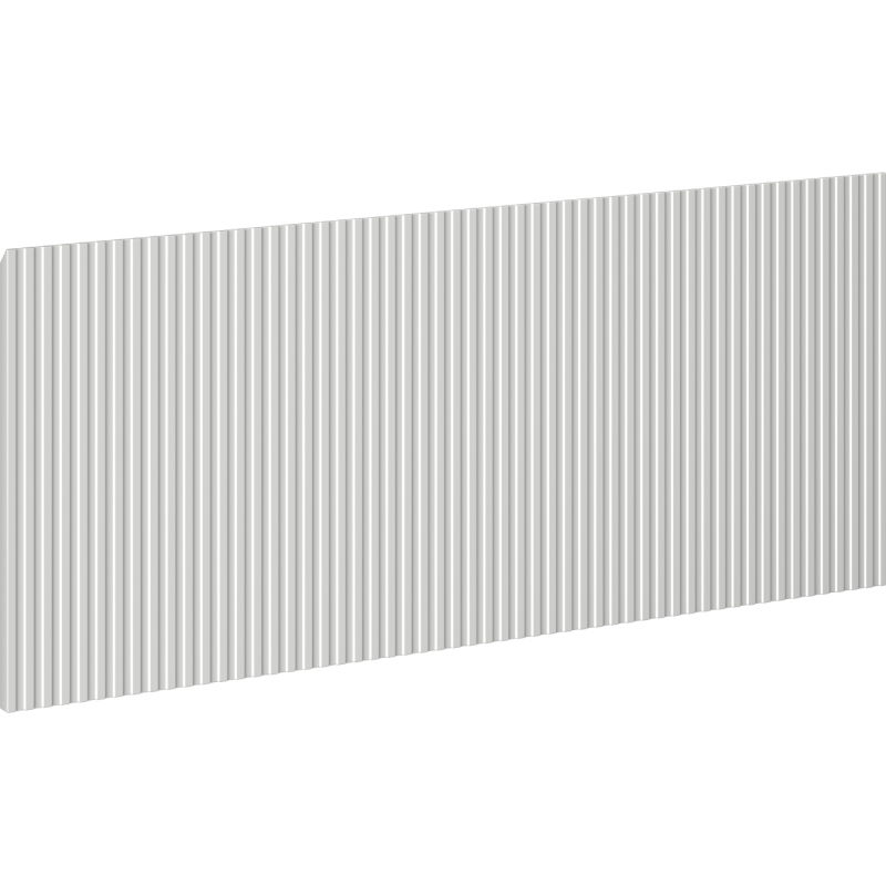 Mexen Rivel fluted front for bathroom cabinet body 100 x 43.5 cm, grey matt - 91A20-1000-470-1-62
