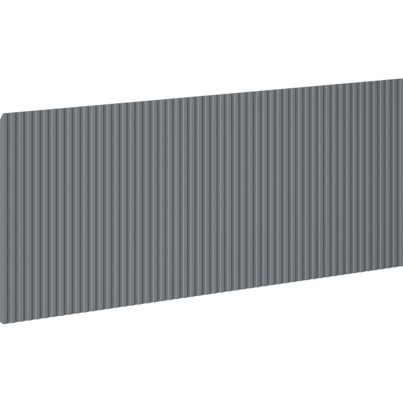 Mexen Rivel grooved front for bathroom cabinet body 90 x 43.5 cm, matte graphite - 91A20-0900-470-1-66