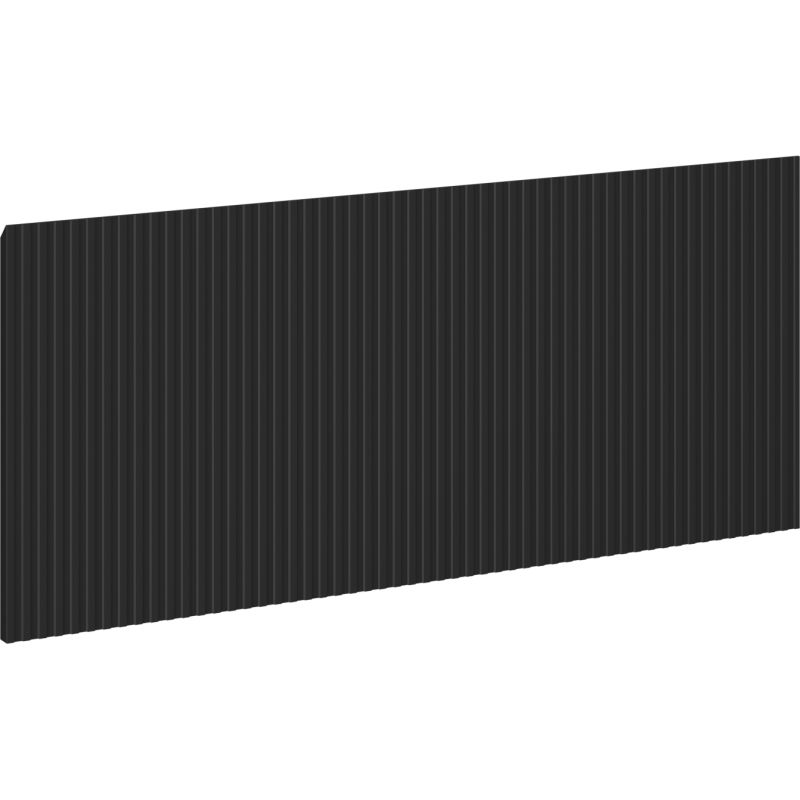 Mexen Rivel grooved front for bathroom cabinet body 80 x 43.5 cm, matte black - 91A20-0800-470-1-71