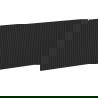 Mexen Rivel grooved front for bathroom cabinet body 80 x 43.5 cm, matte black - 91A20-0800-470-1-71