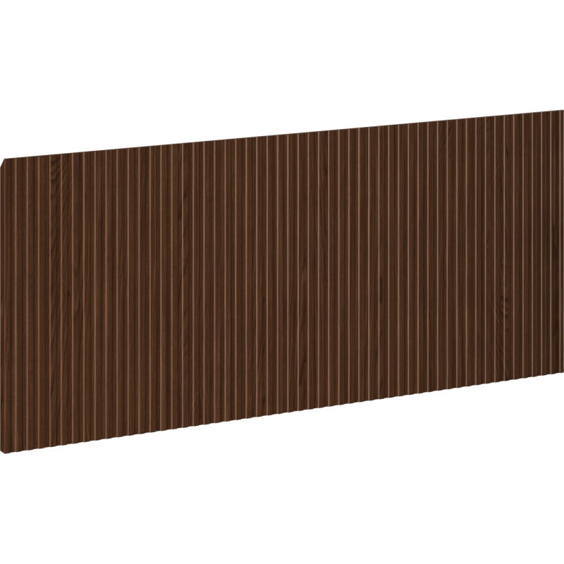 Mexen Rivel grooved front for bathroom cabinet body 90 x 43.5 cm, walnut - 91A20-0900-470-1-86