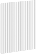 Mexen Rivel grooved front for bathroom cabinet body 30 x 43.5 cm, matt white - 91A21-0300-470-1-01
