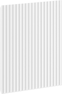 Mexen Rivel front ribbed for bathroom cabinet body 40 x 43.5 cm, white matte - 91A21-0400-470-1-01