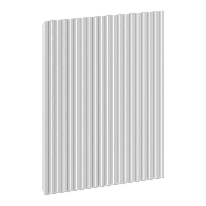 Mexen Rivel fluted front for bathroom cabinet body 30 x 43.5 cm, gray matte - 91A21-0300-470-1-62