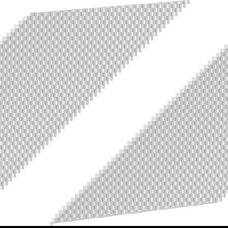 Mexen Rivel grooved front for bathroom cabinet body 40 x 43.5 cm, matte grey - 91A21-0400-470-1-62