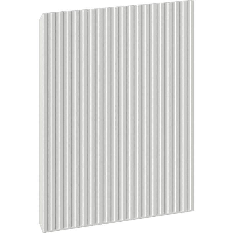 Mexen Rivel fluted front for a bathroom cabinet body 45 x 43.5 cm, matte gray - 91A21-0450-470-1-62