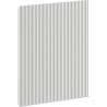 Mexen Rivel fluted front for a bathroom cabinet body 45 x 43.5 cm, matte gray - 91A21-0450-470-1-62