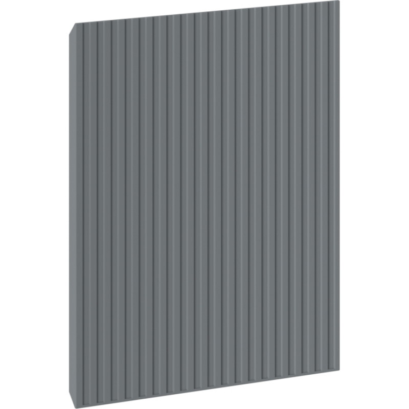 Mexen Rivel ribbed front for bathroom cabinet body 35 x 43.5 cm, matte graphite - 91A21-0350-470-1-66