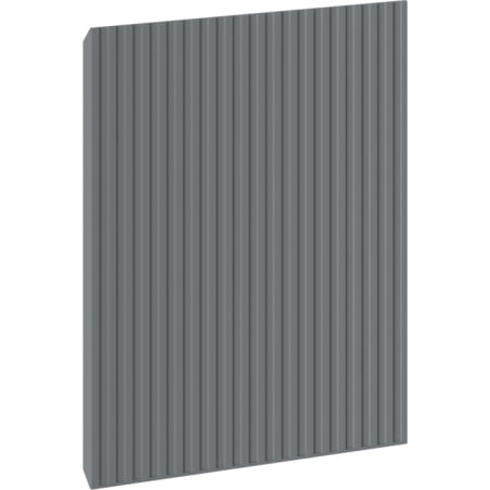 Mexen Rivel grooved front for bathroom cabinet 35 x 43.5 cm, matte graphite - 91A21-0350-470-1-66