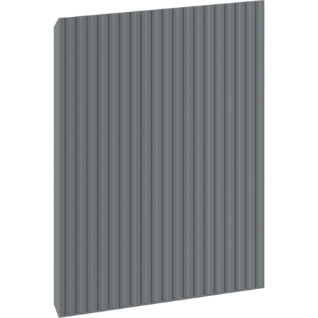 Mexen Rivel fluted front for bathroom cabinet body 45 x 43.5 cm, matte graphite - 91A21-0450-470-1-66