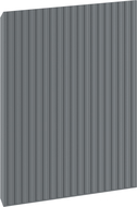 Mexen Rivel grooved front for bathroom cabinet body 45 x 43.5 cm, matte graphite - 91A21-0450-470-1-66