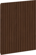 Mexen Rivel fluted front for bathroom cabinet carcass 30 x 43.5 cm, walnut - 91A21-0300-470-1-86