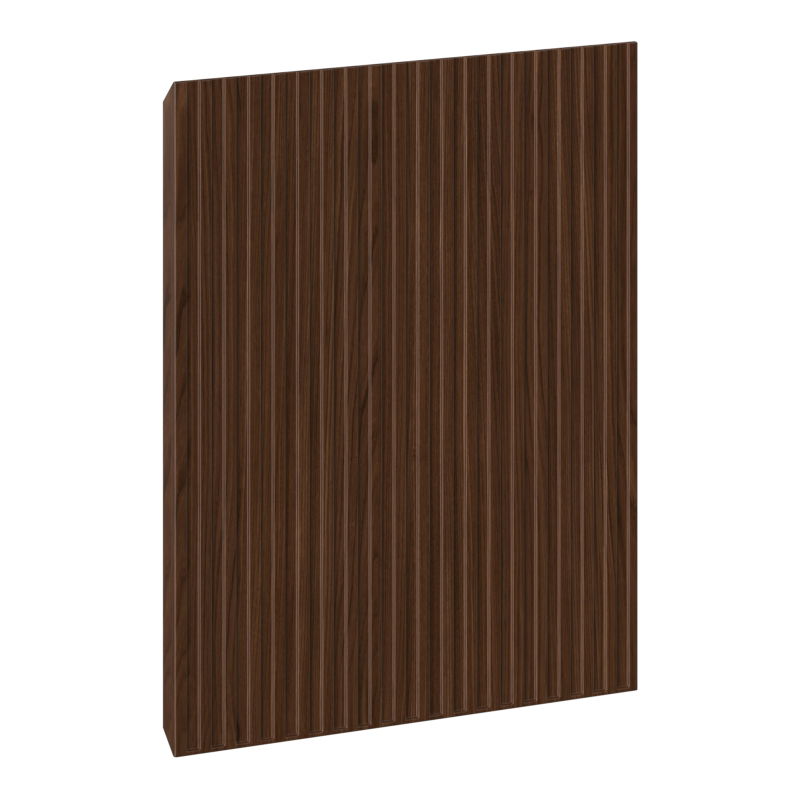Mexen Rivel ribbed front for bathroom cabinet body 40 x 43.5 cm, walnut - 91A21-0400-470-1-86