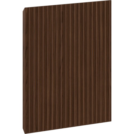 Mexen Rivel fluted front for bathroom cabinet carcass 45 x 43.5 cm, walnut - 91A21-0450-470-1-86