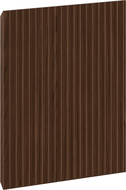 Mexen Rivel fluted front for bathroom cabinet body 45 x 43.5 cm, walnut - 91A21-0450-470-1-86