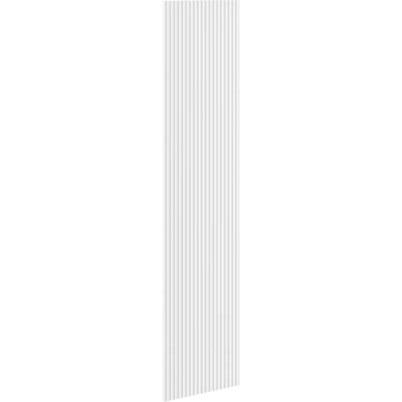 Mexen Rivel grooved front for bathroom cabinet body 35 x 160 cm (1 pc), white matte - 91A21-1600-300-1-01